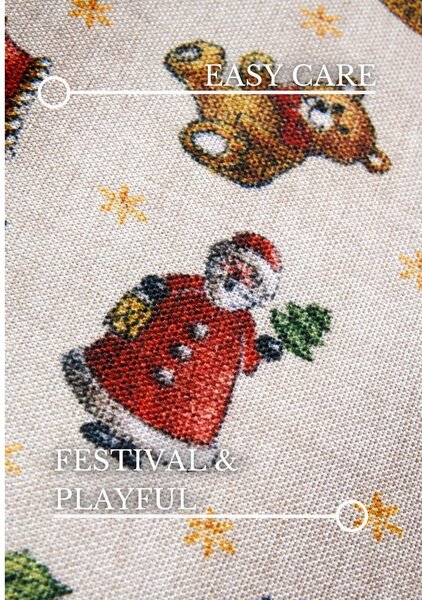 Tappeto rosso con motivo natalizio 50x80 cm Red Christmas - Villeroy&Boch