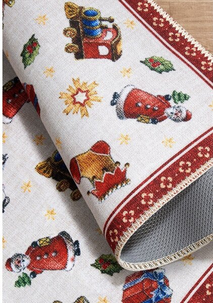 Tappeto rosso con motivo natalizio 50x80 cm Red Christmas - Villeroy&Boch