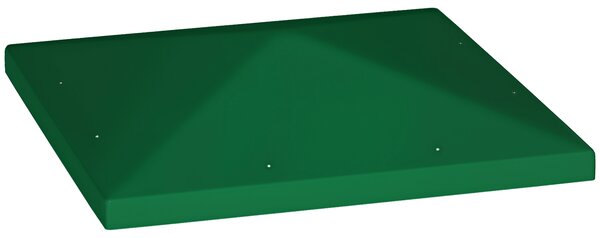 Copertura per Gazebo da Giardino 3x3 m in Tessuto Oxford 600D Verde