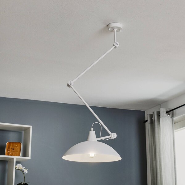 Plafoniera soffitto 808 ALDEX, dimmerabile, Bianco / Opale, Soggiorno / Sala da pranzo, Metallo, Moderno, Plafoniera