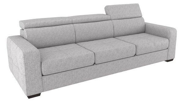 DIVANO LIPSIA 3P CON POUF ESTRAIBILE