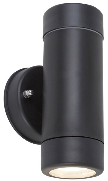 Rabalux 8833 - Applique da esterno MEDINA 2xGU10/10W/230V IP44 nero