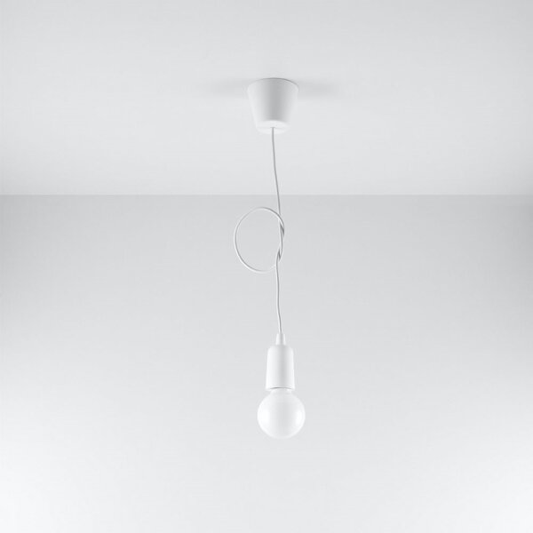 Lampadario a sospensione con filo DIEGO 1xE27/60W/230V