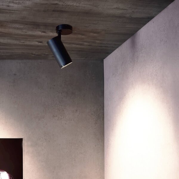 Deko-Light Faretto da soffitto a LED Lucea 6, nero, alluminio, 2.700 K dimmerabile, Nero, Soggiorno / Sala da pranzo, Alluminio, Moderno