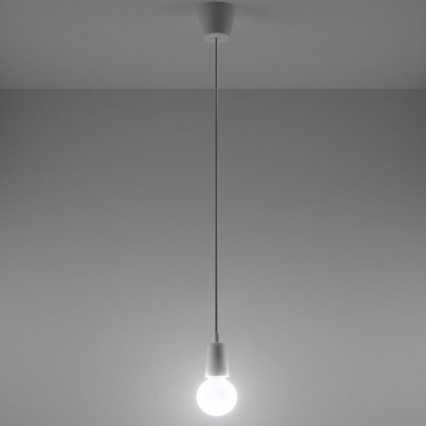 Lampadario a sospensione con filo DIEGO 1xE27/60W/230V