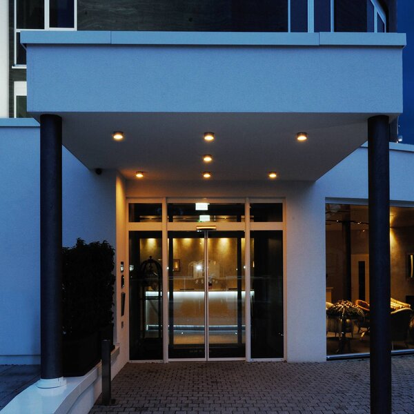 Deko-Light Plafoniera Mob Round, alluminio, grigio scuro, GX53, IP54 dimmerabile, Nero, Alluminio, Moderno, Plafoniera