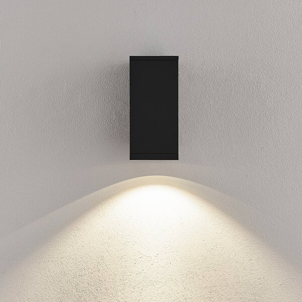 Deko-Light Applique da esterni a LED ShoreLine Pro Square, dimmerabile, Nero, Alluminio, Moderno, Applique LED da esterni