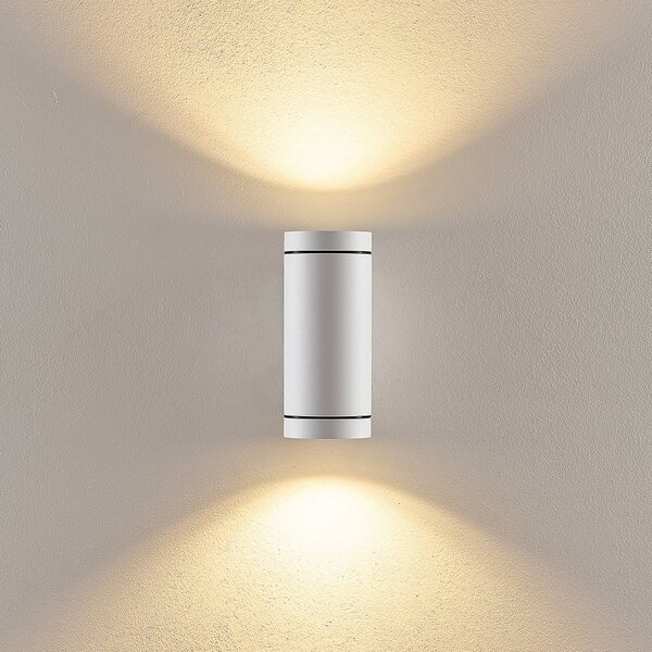 Deko-Light Applique da esterni ShoreLine Pro Round, dimmerabile, Bianco / Opale, Alluminio, Moderno, Applique da esterni