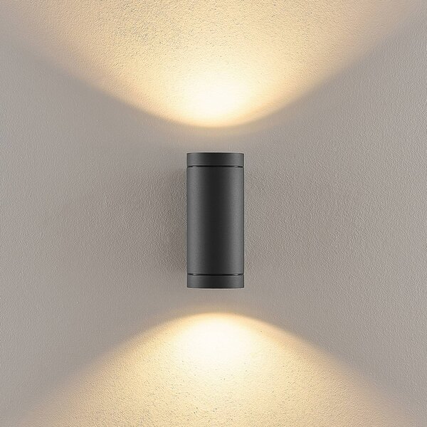 Deko-Light Applique da esterni ShoreLine Pro Round, dimmerabile, Nero, Alluminio, Moderno, Applique da esterni