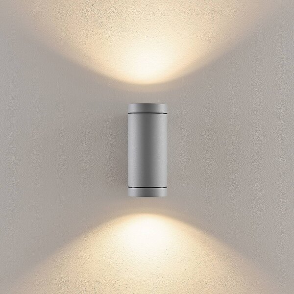 Deko-Light Applique da esterni ShoreLine Pro Round, dimmerabile, Alluminio / Grigio / Zincato, Alluminio, Moderno, Applique da esterni
