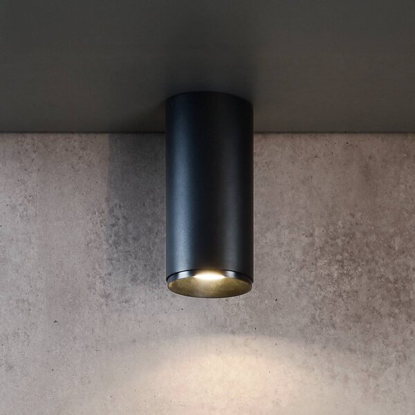 Deko-Light Plafoniera a LED Lucea 6, dimmerabile, Nero, Soggiorno / Sala da pranzo, Alluminio, Moderno, Plafoniera LED