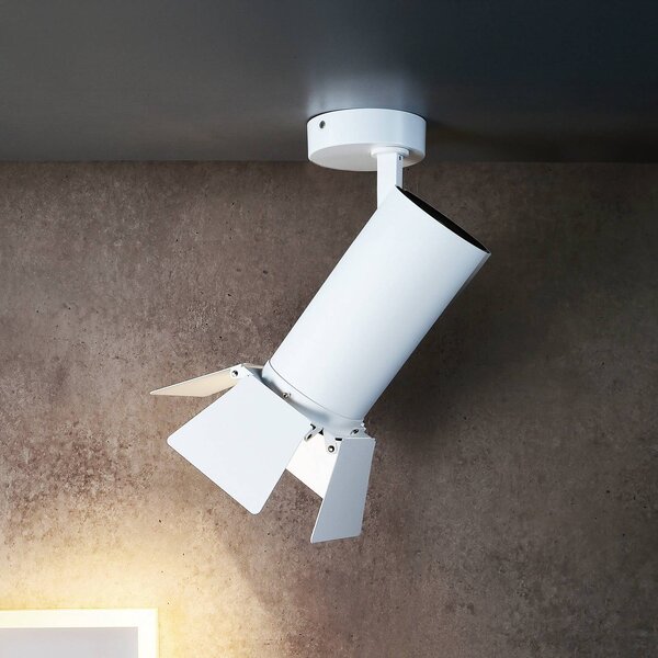 Deko-Light Faretto da soffitto LED Lucea 6, bianco, alluminio, 2.700 K dimmerabile, Bianco / Opale, Soggiorno / Sala da pranzo, Alluminio, Moderno