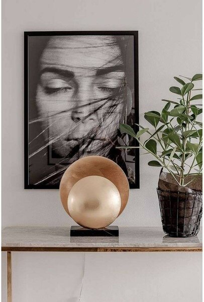 Globen Lighting Lampada da tavolo ORBIT, Ottone / Oro, Soggiorno / Sala da pranzo, Metallo, Design, Lampada da tavolo