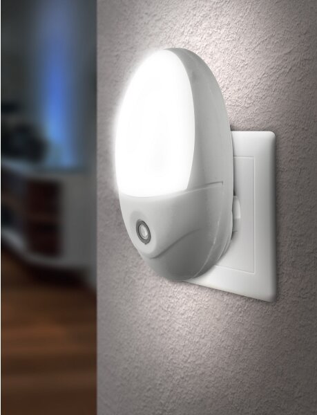 Globo 31934W - Lampada di orientamento LED con spina integrata CHASER 4xLED/0,6W/230V