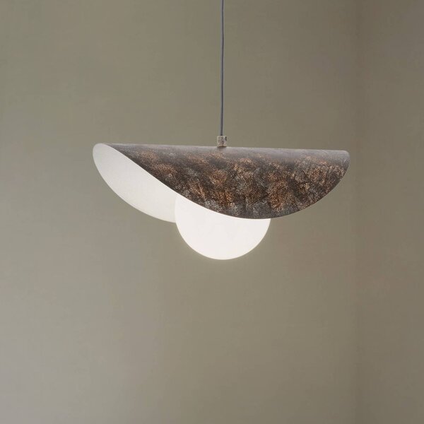 Lampada a sospensione Vatoz Opviq, dimmerabile, Nero, Soggiorno / Sala da pranzo, Metallo, Lampada a sospensione