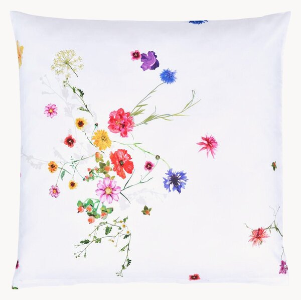Federa in raso di cotone Fleurs Volantes