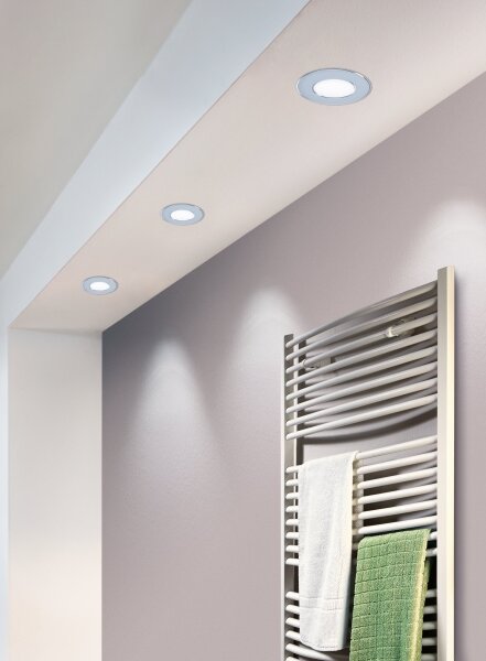 Eglo 99204 - Lampada da incasso LED per bagno FUEVA 5 LED/2,7W/230V IP44