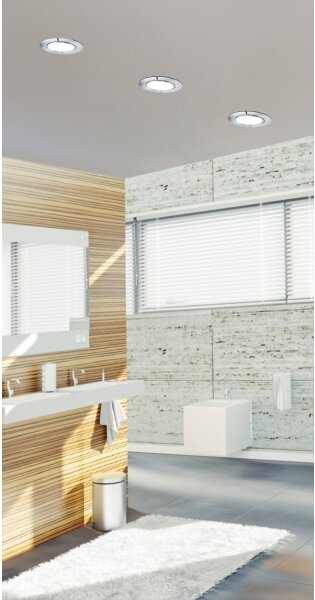 Eglo 99204 - Lampada da incasso LED per bagno FUEVA 5 LED/2,7W/230V IP44