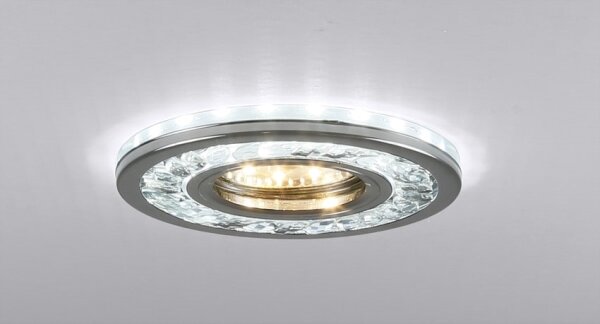 Lampada LED da incasso EYE 1xGU10/50W + LED/3W/230V