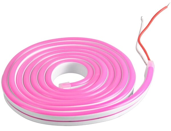 Striscia LED NEON 2 m LED/17W/12V IP65 rosa