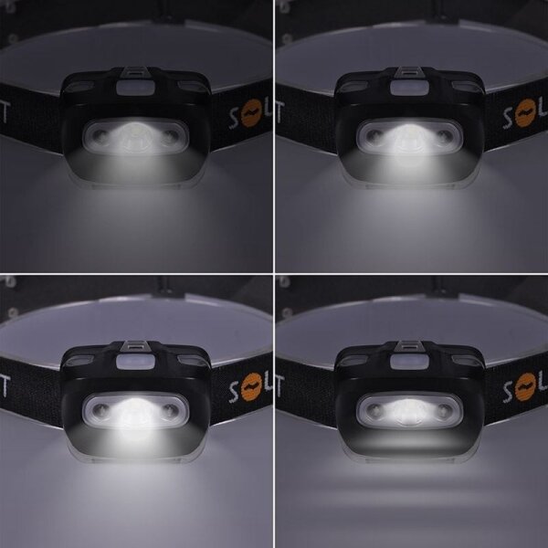 Solight WH27 - Luce frontale LED LED/3W/3xAAA