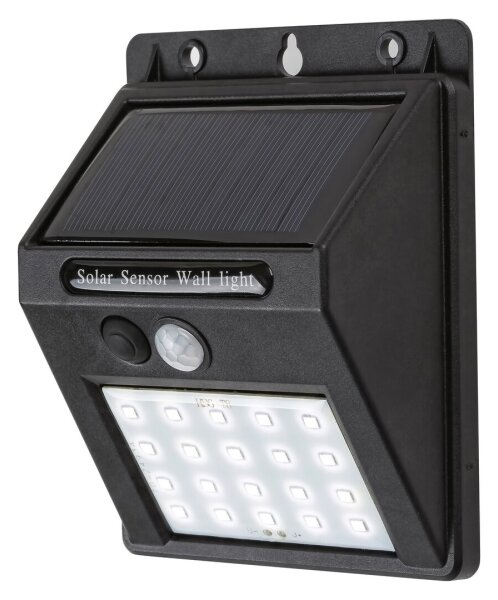 Rabalux - Lampada da parete solare LED con sensore IP44
