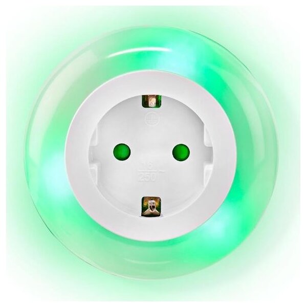 Luce LED da notte con sensore LED/0,6W/230V