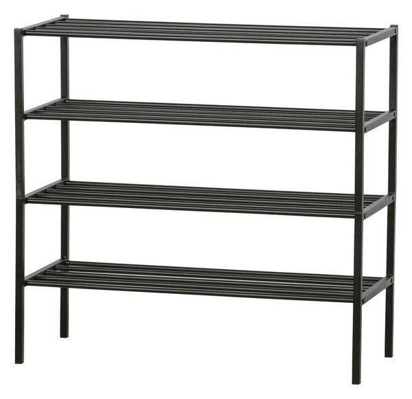 Scarpiera in metallo nero Ferro - WOOOD