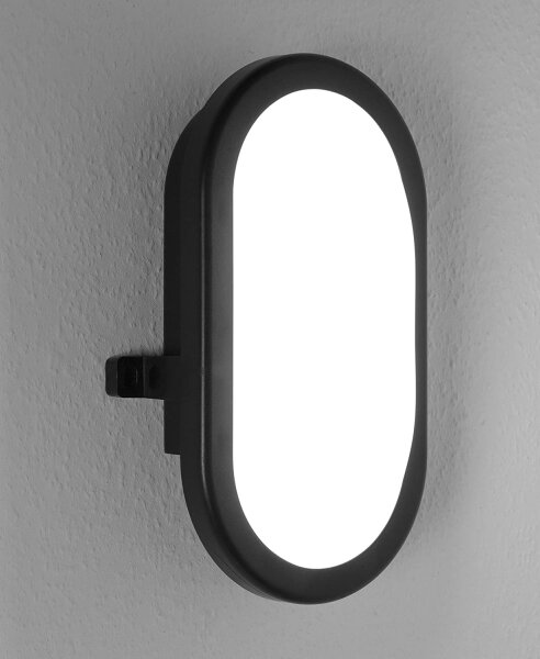 Osram - Applique da esterno LED BULKHEAD LED/11W/230V IP54 nera