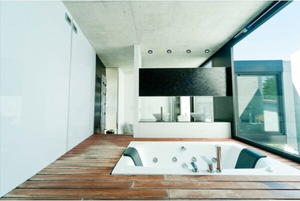 Kanlux 33122 - Luce da incasso per bagno FLINI 10W IP44 nera