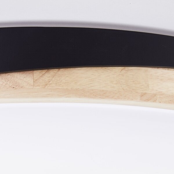 Brilliant - Plafoniera LED dimmerabile BAARLO LED/36W/230V diametro 50 cm nero + +TC