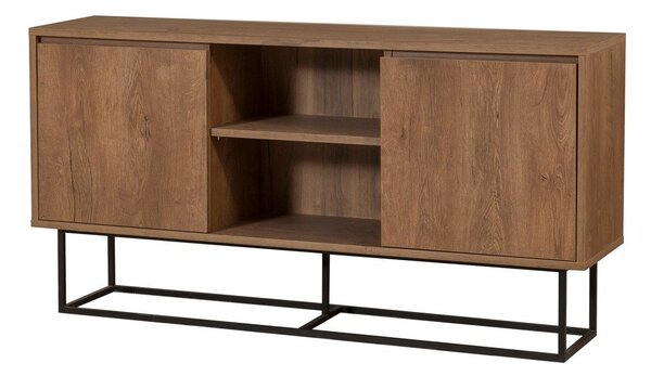Credenza colore naturale in noce 140x72 cm Rodez - Kalune Design