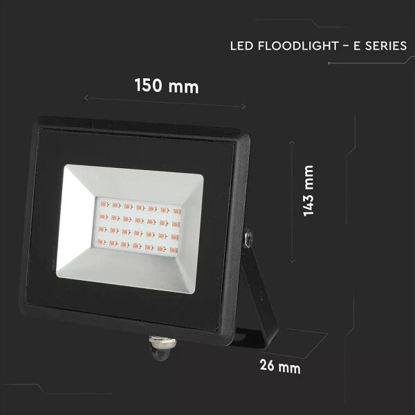 Faretto LED 20W 230V IP65
