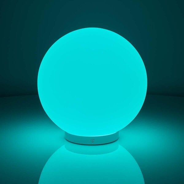 Nedis WIFILM10CWT - Lampada da tavolo LED RGBW dimmerabile SmartLife LED/5W/5V Wi-Fi