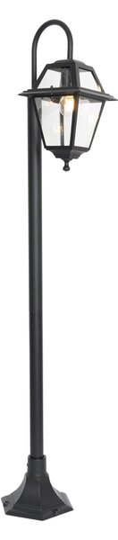 Lanterna da esterno classica nera 135 cm IP44 - Berta