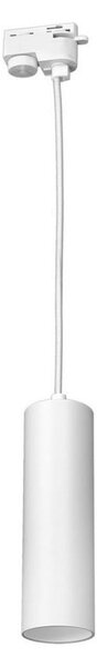 Lampadario su corda per sistema a binario PIPE 1xGU10/25W/230V bianco