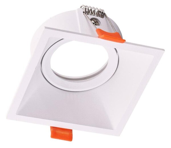 Faretto da incasso EYE 1xGU10/25W/230V quadrato bianco