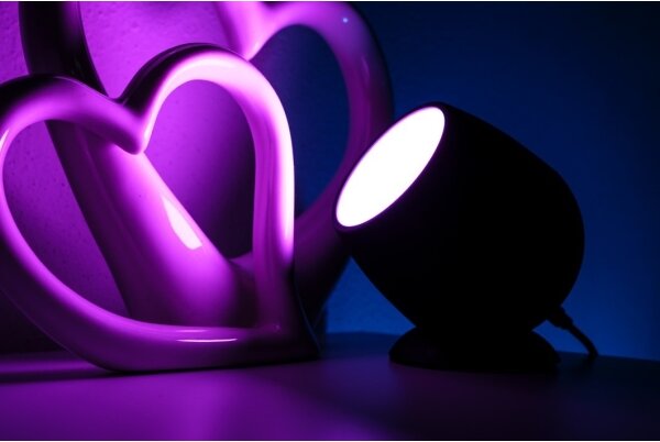 Immax NEO 07739L - LED RGB+CCT Lampada da tavolo dimmerabile ATMOSPHERE 3W/5V Wi-Fi Tuya