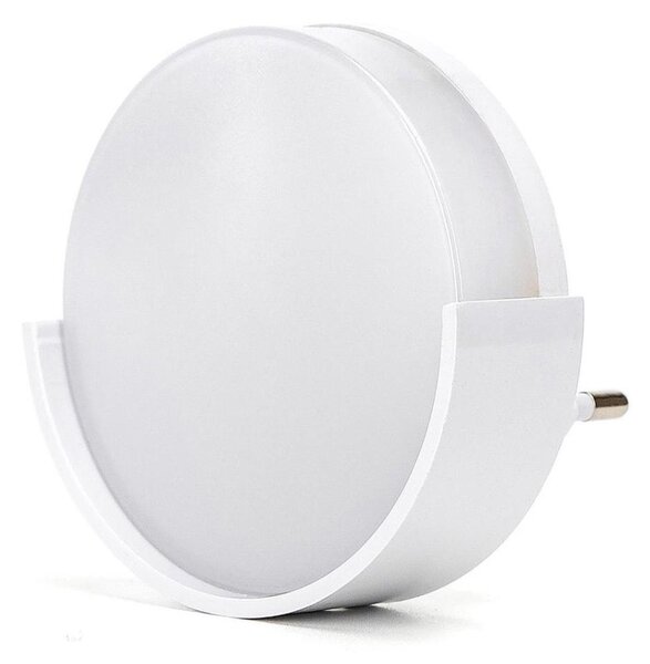 Aigostar - LED Luce notturna con sensore crepuscolare LED/1W/230V 6500K arrotondato