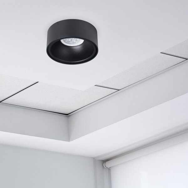 Faretto da incasso BALI 1xGU5,3/MR16/25W/12V tondo nero