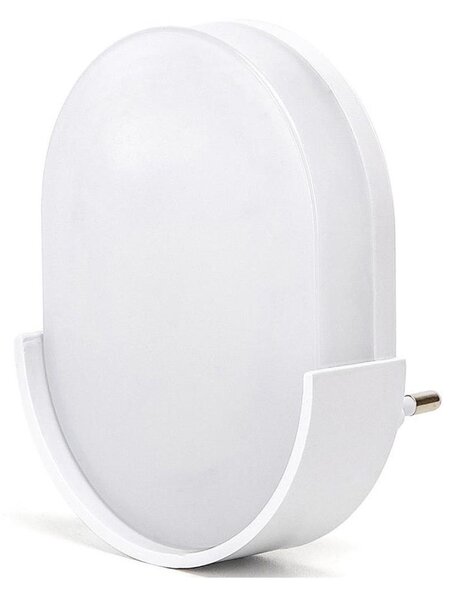 Aigostar - Lampada notturna LED con sensore LED/1W/230V ovale