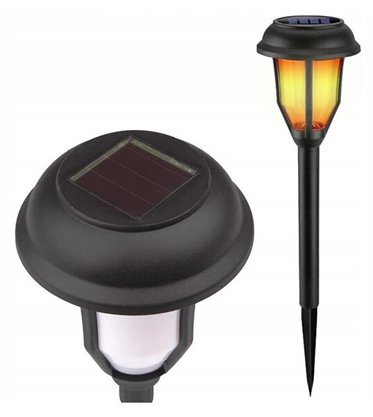 Lampada solare LED con sensore crepuscolare LED/2V IP44 600 mAh