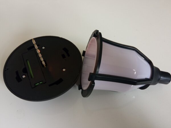 Lampada solare LED con sensore crepuscolare LED/2V IP44 600 mAh