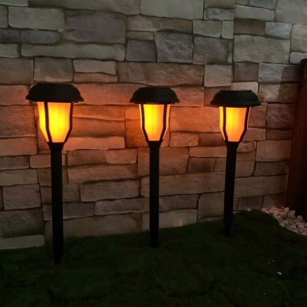 Lampada solare LED con sensore crepuscolare LED/2V IP44 600 mAh