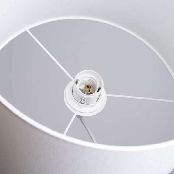 Sollux SL.1403 - Lampadario a sospensione con filo NOVA 1xE27/15W/230V diametro 30 cm bianco