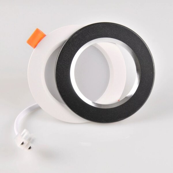 Luce LED da incasso ZOE LED/4,8W/230V nero