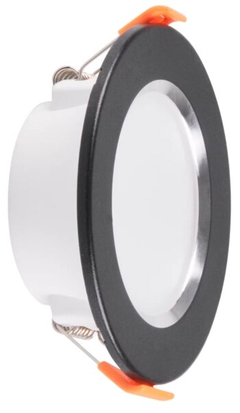 Luce LED da incasso ZOE LED/4,8W/230V nero