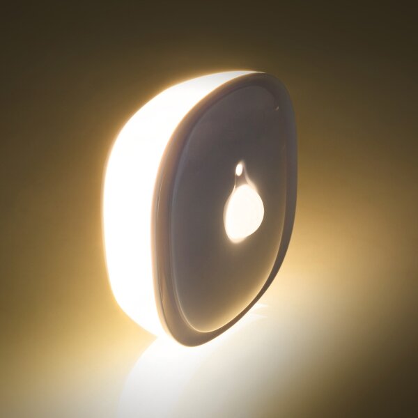 Retlux - Lampada di orientamento LED con sensore LED/0,45W/3xAAA 3000K bianco