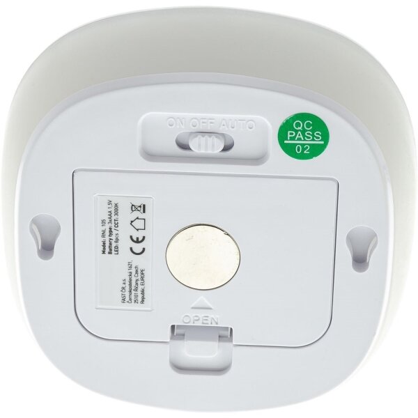 Retlux - Lampada di orientamento LED con sensore LED/0,45W/3xAAA 3000K bianco