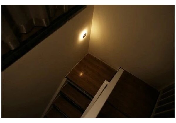 Retlux - Lampada di orientamento LED con sensore LED/0,45W/3xAAA 3000K bianco